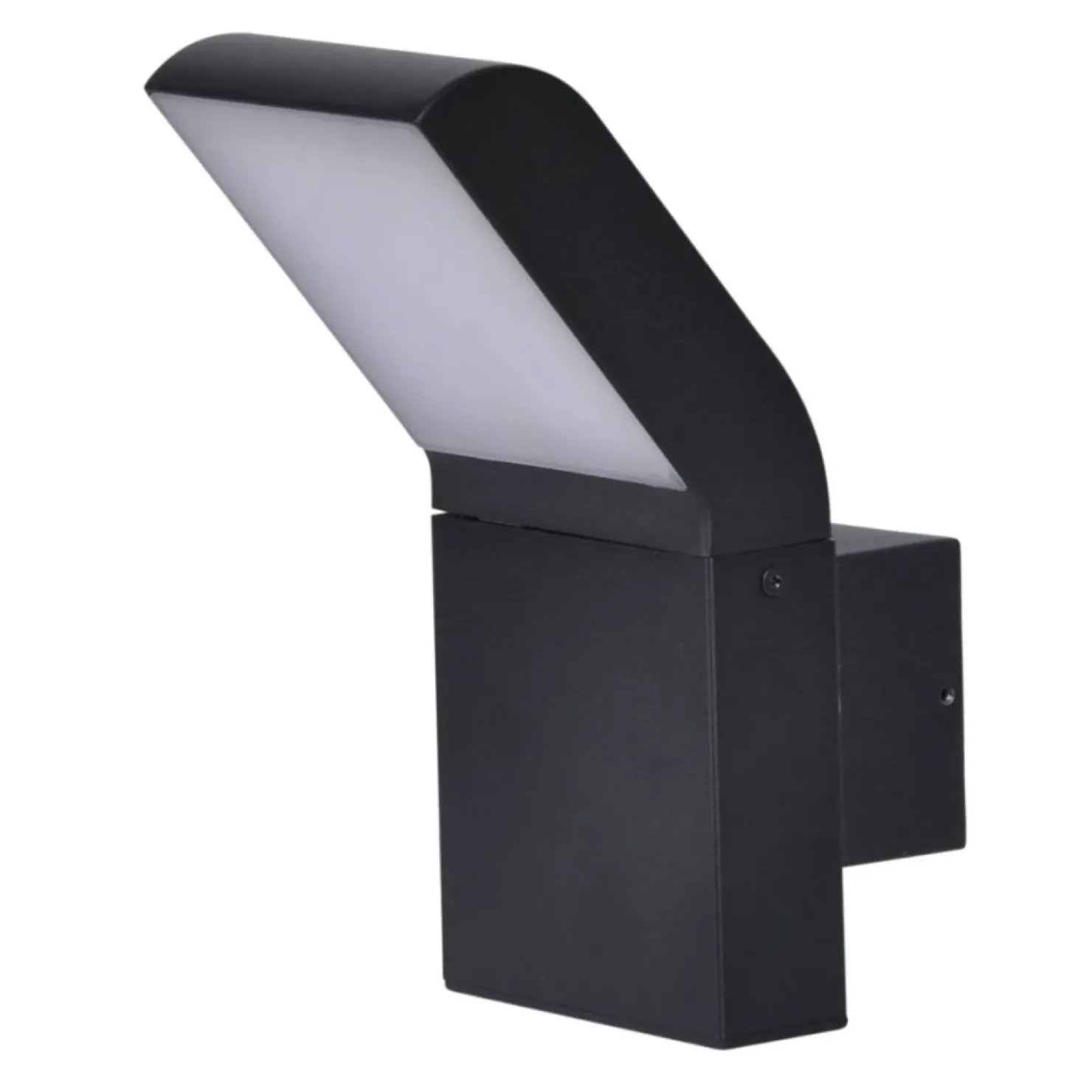 Czarna, nowoczesna lampa elewacyjna LED K-8146 VIDAR | Kaja*Sklep Kaja Fashion