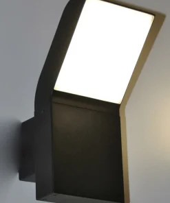 Czarna, nowoczesna lampa elewacyjna LED K-8146 VIDAR | Kaja*Sklep Kaja Fashion