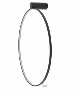 Czarna obręcz sufitowa plafon 4000K ⌀60cm 10865 CIRCOLO LED | Kaja*Sklep Kaja Best Sale