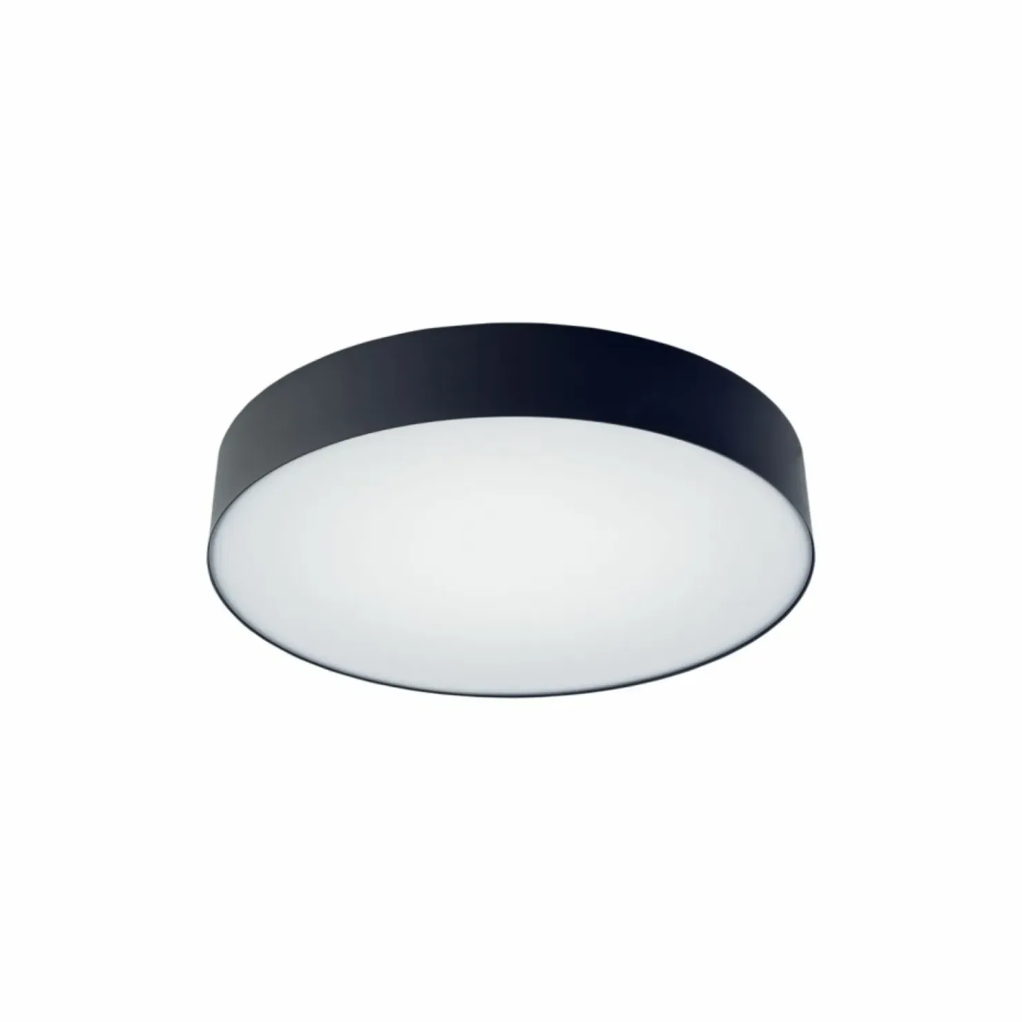 Czarna, okrągła lampa sufitowa ⌀40,5cm 10175 ARENA | Kaja Oświetlenie*Sklep Kaja Best Sale