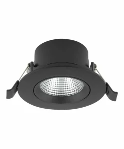 Czarna, okrągła oprawa LED 10W 4000K ⌀11cm 10554 EGINA LED | Kaja*Sklep Kaja Outlet