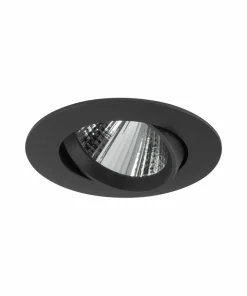 Czarna, okrągła oprawa LED 10W 4000K ⌀11cm 10554 EGINA LED | Kaja*Sklep Kaja Outlet