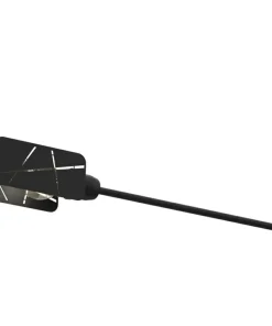 Best Sklep Kaja Czarna, ozdobna lampa sufitowa, na dwie żarówki MLP8678 z serii ASTRA | Kaja Ośw