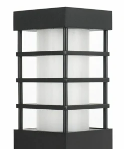 Czarna, pojedyncza lampa ogrodowa, na E27 RADO II 1 BL z serii RADO II | Kaja Oś*Sklep Kaja Sale