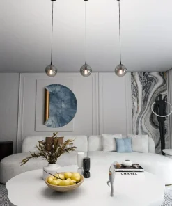 Fashion Sklep Kaja Czarna prosta lampa wisząca na jedną żarówkę 712/1 | Kaja Oświetlenie
