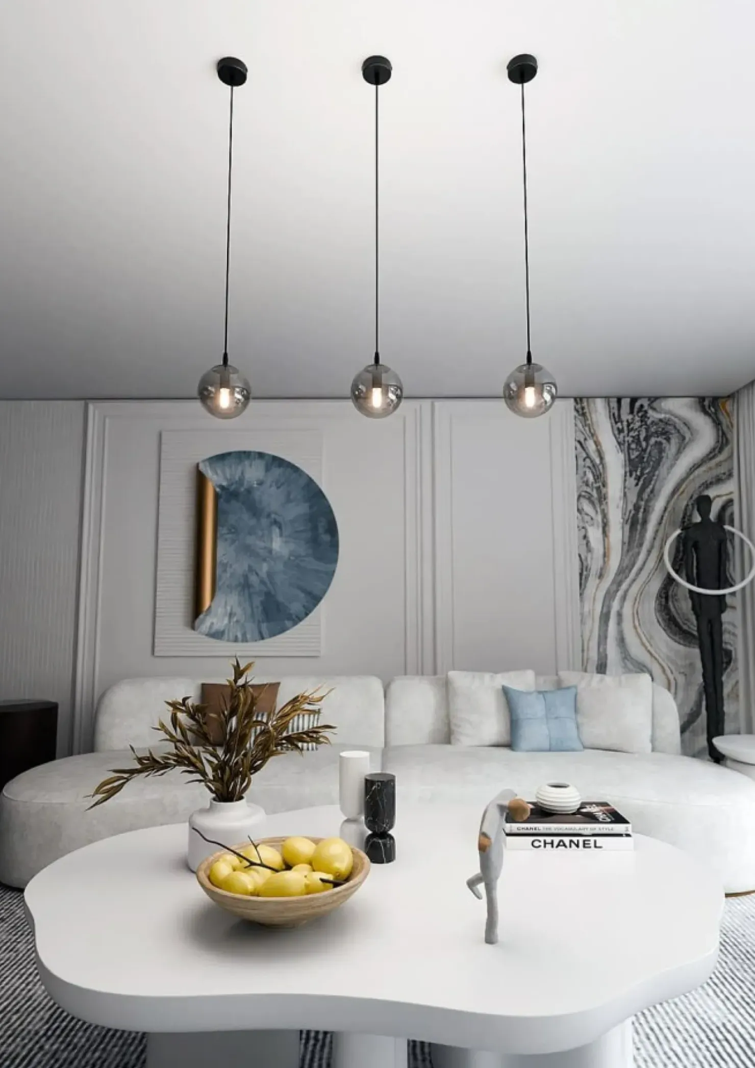 Fashion Sklep Kaja Czarna prosta lampa wisząca na jedną żarówkę 712/1 | Kaja Oświetlenie