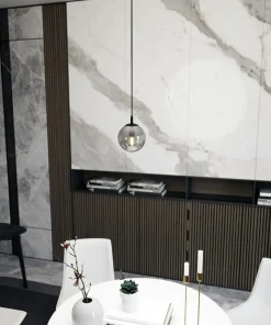 Fashion Sklep Kaja Czarna prosta lampa wisząca na jedną żarówkę 712/1 | Kaja Oświetlenie