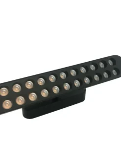 Czarna, regulowana głowica do szyny 18W 26,4cm AZ5123 NEO TRACK 48V*Sklep Kaja Clearance