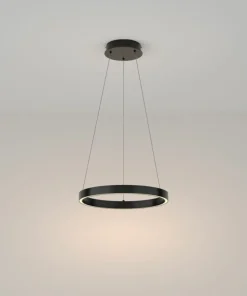 Best Sale Sklep Kaja Czarna, regulowana lampa wisząca LED MOD058PL-L22B3K z serii RIM