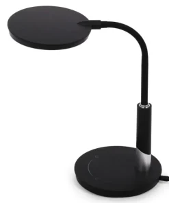 Czarna, solidna lampka biurkowa K-BL1237 z serii DINO*Sklep Kaja Best