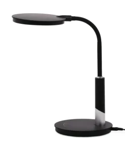 Czarna, solidna lampka biurkowa K-BL1237 z serii DINO*Sklep Kaja Best