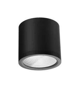 Czarna tuba natynkowa LED na balkon IP54 AZ6029 CONYON | Kaja*Sklep Kaja Cheap