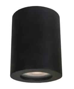 Czarna tuba natynkowa oczko GU10 IT8005R1-BK FAUSTO | Kaja Oświetlenie*Sklep Kaja Online