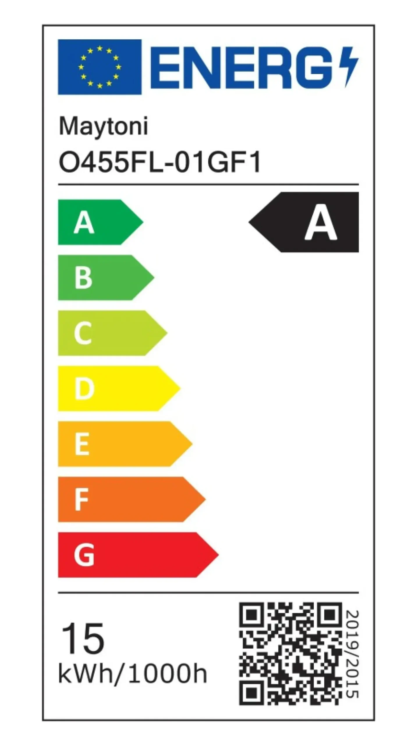 Czarna, zewnętrzna lampa ogrodowa O455FL-01GF1 z serii TRIM*Sklep Kaja Sale