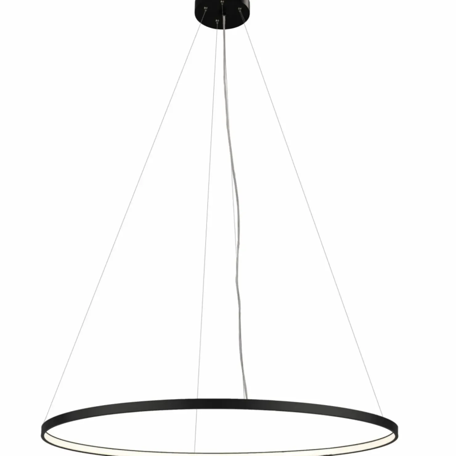 Hot Sklep Kaja Czarne, duże koło wiszące LED ⌀117cm 4000K ANT 5342 z serii AGA