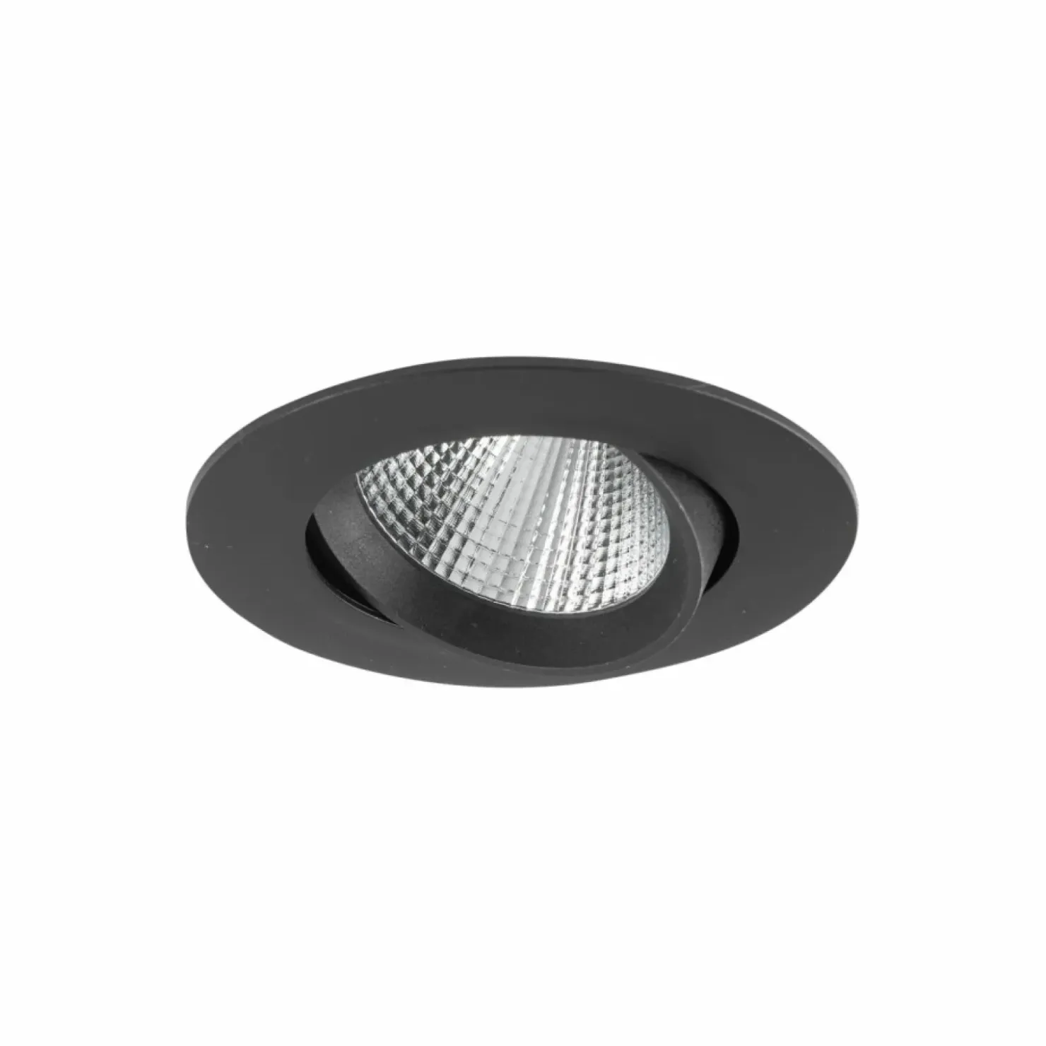 Czarne oczko podtynkowe LED 5W 4000K ⌀9cm 10550 EGINA LED | Kaja*Sklep Kaja Cheap