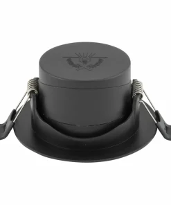 Czarne oczko podtynkowe LED 5W 4000K ⌀9cm 10550 EGINA LED | Kaja*Sklep Kaja Cheap