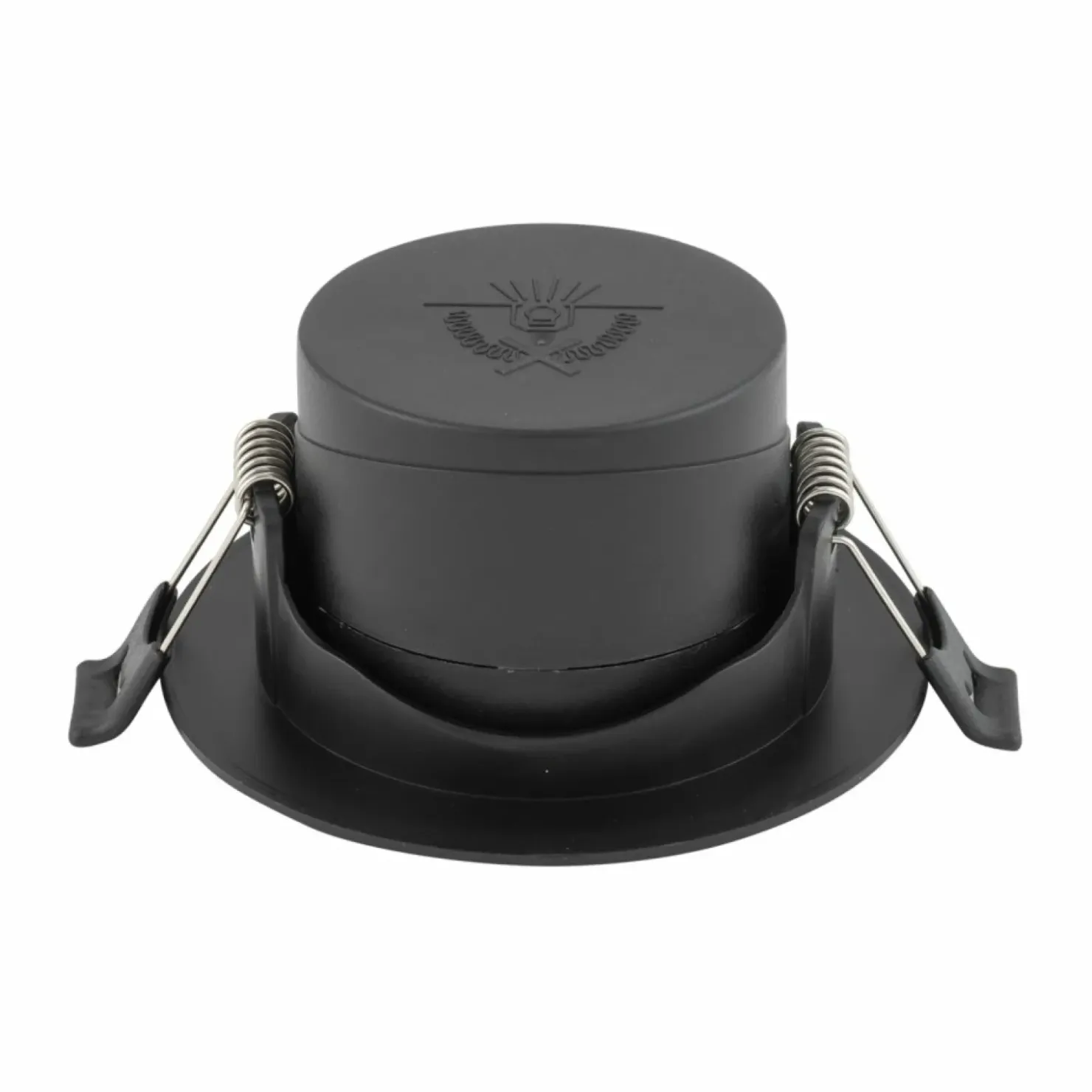 Czarne oczko podtynkowe LED 5W 4000K ⌀9cm 10550 EGINA LED | Kaja*Sklep Kaja Cheap