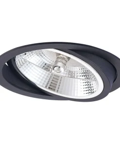 Czarne oczko podtynkowe LP-4424/1RS BK MOVABLE NERO | Kaja Oświetlenie*Sklep Kaja Online