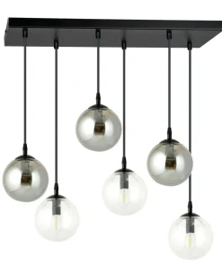 Cheap Sklep Kaja Czarno biała lampa wisząca regulacja wysokości 714/6M2 | Kaja
