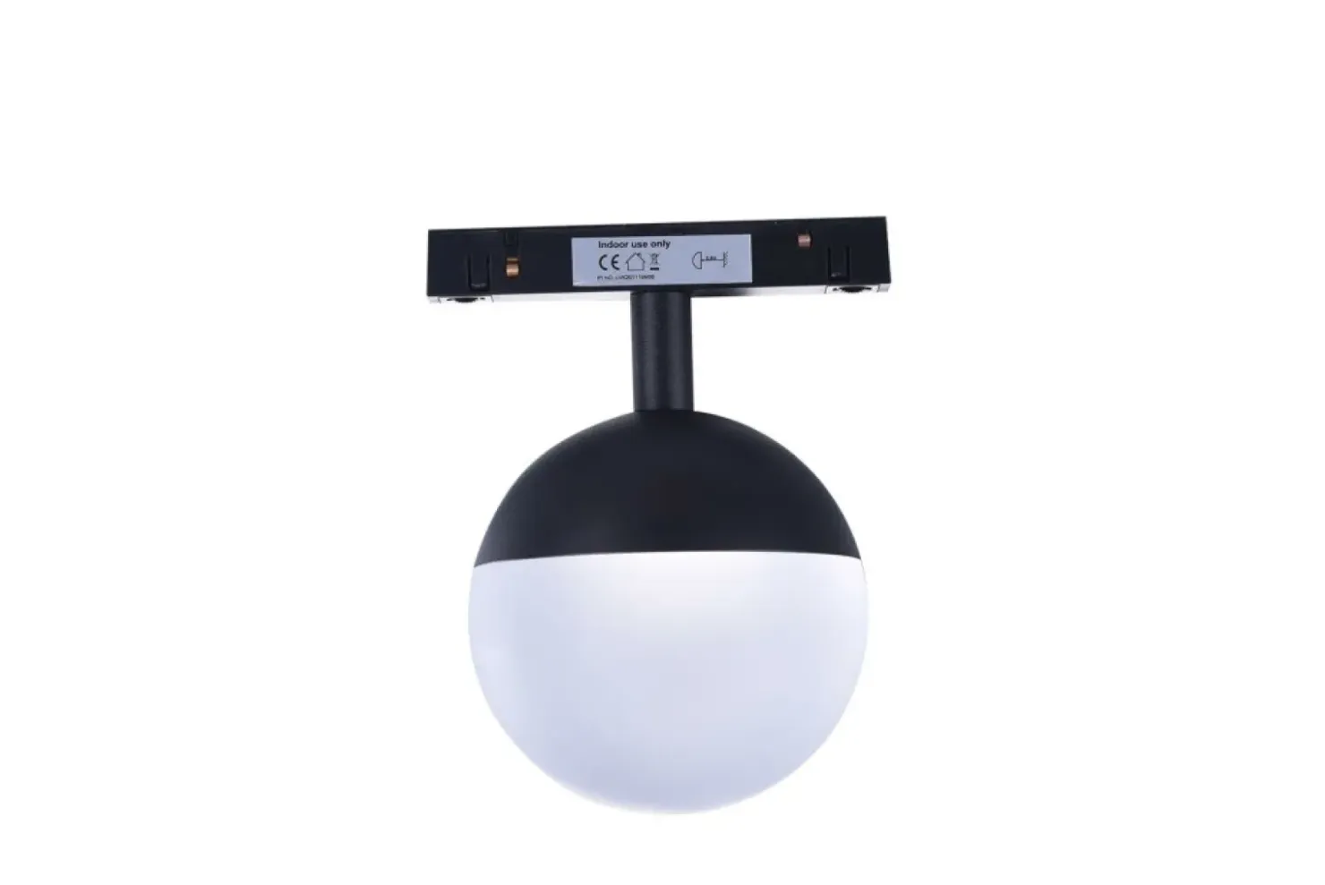 Czarno-biała kula LED do szyny jednofazowej AZ4630 ELIN | Kaja*Sklep Kaja Sale