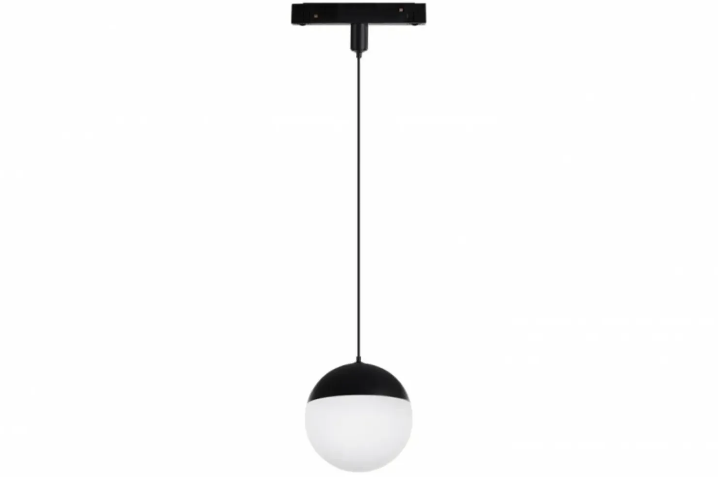 Czarno-biała lampa do szyny jednofazowej AZ4633 ELSA | Kaja*Sklep Kaja New