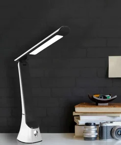 Czarno-biała, ledowa lampa biurkowa ML4668 BLADE | Kaja Oświetlenie*Sklep Kaja New