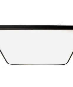 Czarno-biały plafon ze zintegrowanym LED-em ML7937 z serii FABIO | Kaja Oświetle*Sklep Kaja Store