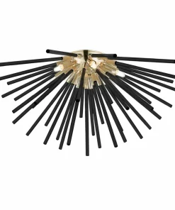 Czarno-złota, designerska lampa sufitowa C0491-06B-F7BC URCHIN | Kaja*Sklep Kaja Flash Sale