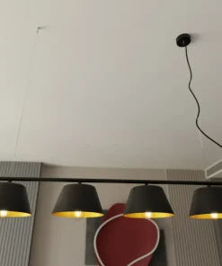 New Sklep Kaja Czarno-złota lampa do oświetlenia stołu 1337/4 GELATO | Kaja