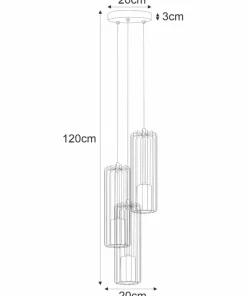 Store Sklep Kaja Czarno-złota lampa wisząca - okrągła podsufitka K-4937 | Kaja