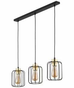 Sale Sklep Kaja Czarno-złota lampa wisząca nad stół w jadalni TK 4716 GALAXY NEW