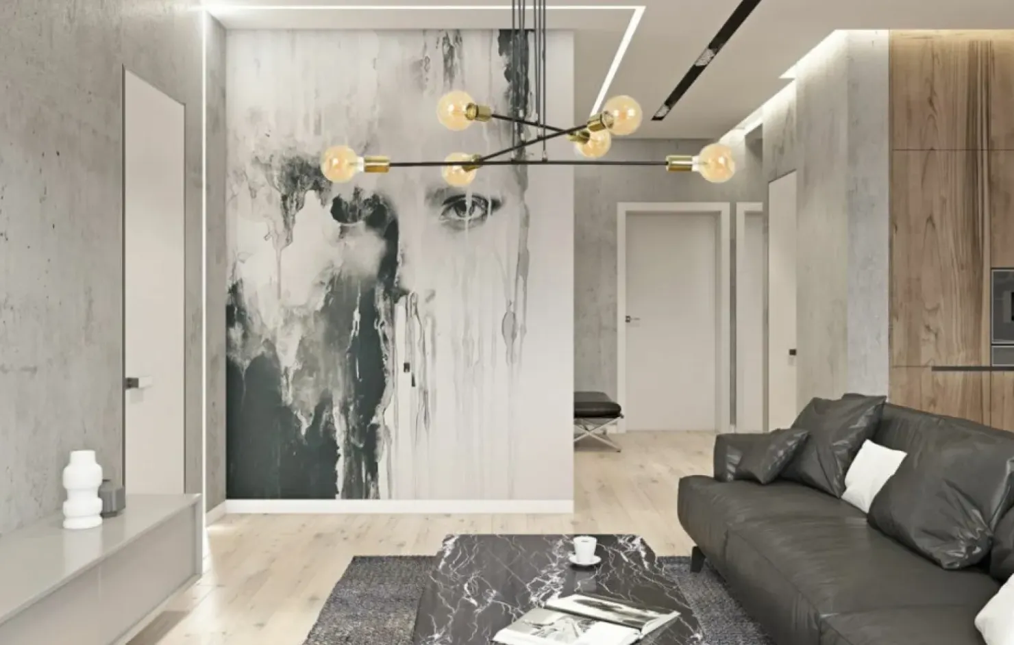 Hot Sklep Kaja Czarno-złota lampa wisząca w stylu industrialnym 785/6 | Kaja