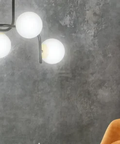 Sale Sklep Kaja Czarno-złota, metalowa lampa sufitowa 1032/3 RAGNAR | Kaja Oświetlenie