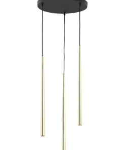 Shop Sklep Kaja Czarno-złota, stylowa lampa wisząca TK 6421 PIANO | Kaja Oświetlenie