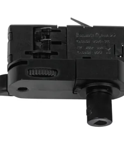 Czarny adapter listwy natynkowej ZM 8090 z serii SZ.TRÓJOBWODOWA*Sklep Kaja Best Sale