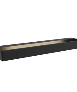 Czarny kinkiet łazienkowy 45cm nad lustro MX W0307 FLINK | Kaja*Sklep Kaja Store