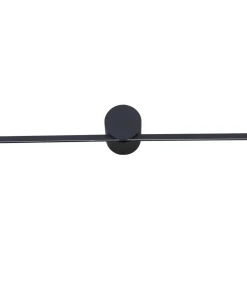 Czarny kinkiet do łazienki 40cm 6W LP-777/1W M BK z serii MODERN SLIM*Sklep Kaja Best
