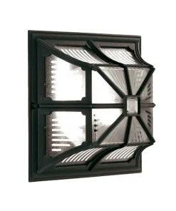 Czarny kinkiet zewnętrzny, plafon CP12-BLACK z serii CHAPEL*Sklep Kaja Outlet