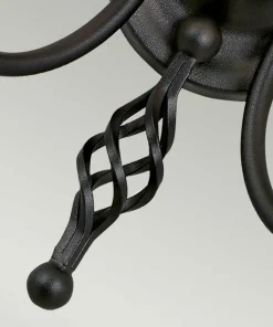 Czarny, klasyczny kinkiet ścienny ART2-BLACK z serii ARTISAN*Sklep Kaja Online