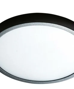 Czarny klasyczny plafon LED neutralny AZ4240 MALTA | Kaja Oświetlenie*Sklep Kaja Shop