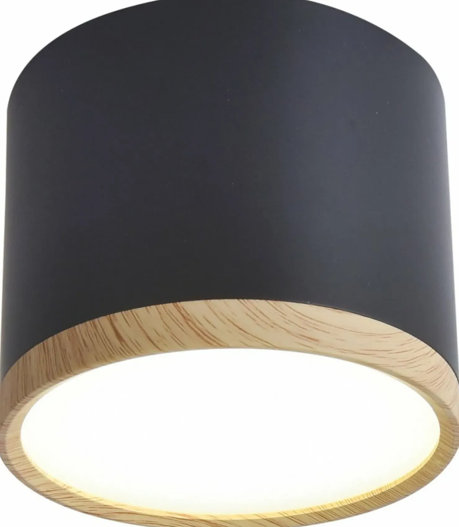 Czarny, nieruchomy reflektor sufitowy LED 2275949 TUBA | Kaja*Sklep Kaja Outlet