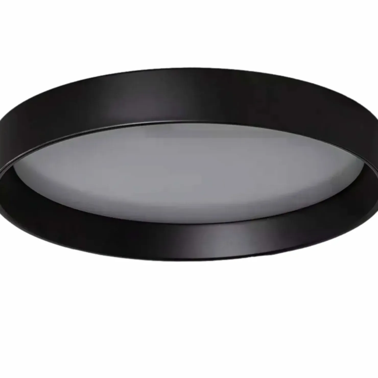 , okrągły, ledowy plafon ABR-PLON-30W-CCT NERO | Kaja*Sklep Kaja Cheap