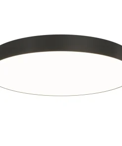 Czarny plafon LED, dający dużo światła C032CL-90W3K-RD-B z serii ZON*Sklep Kaja New