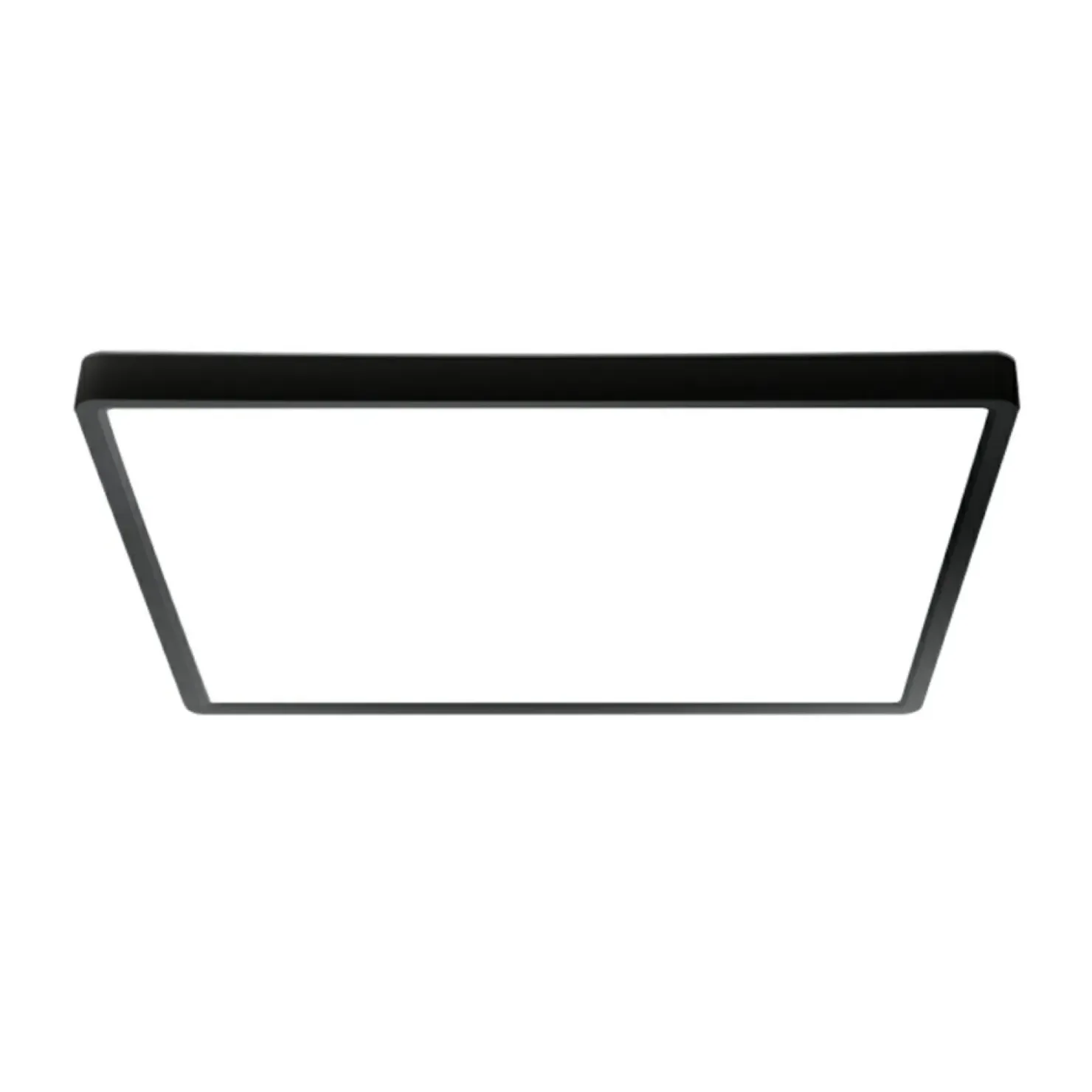Czarny plafon LED, kwadrat 45x45 PLF-83625-450S-45W-BL BASTIA | Kaja*Sklep Kaja Outlet