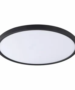 Czarny plafon LED, zmienna barwa ⌀60cm WM-BP1108-L-BL CAMI | Kaja*Sklep Kaja Fashion
