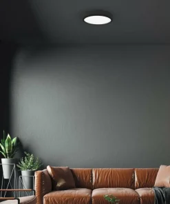 Czarny plafon sufitowy, wbudowany LED 36W ML6394 z serii GEA | Kaja Oświetlenie*Sklep Kaja Fashion