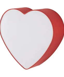 Discount Sklep Kaja Czerwono-biała lampa sufitowa, kształt serca TK 10777 z serii HEART