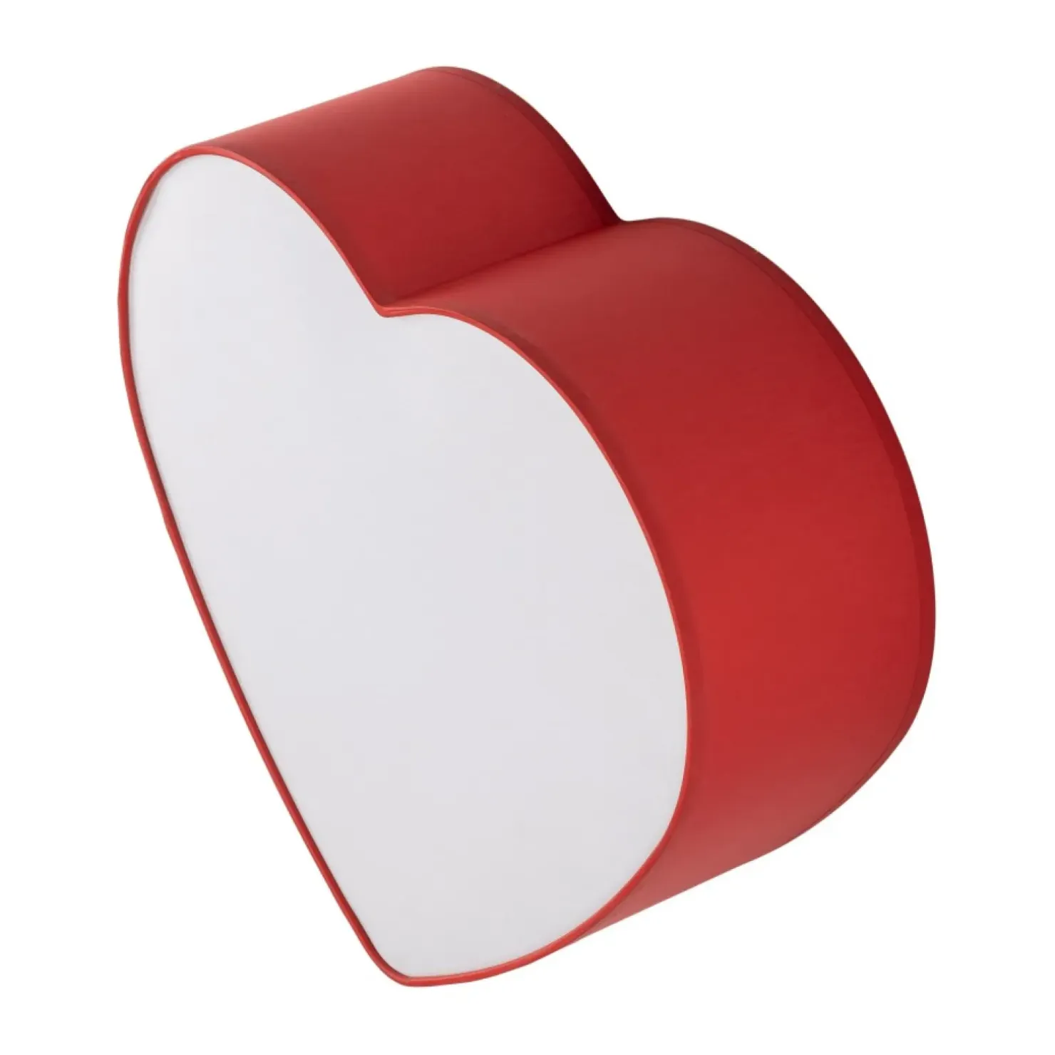 Discount Sklep Kaja Czerwono-biała lampa sufitowa, kształt serca TK 10777 z serii HEART