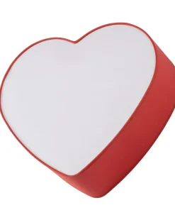 Discount Sklep Kaja Czerwono-biała lampa sufitowa, kształt serca TK 10777 z serii HEART